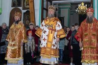 5-В день памяти священномученика Александра, архиепископа Семипалатинского, Глава Казахстанского Митрополичьего округа совершил Литургию в Воскресенском соборе города Семипалатинска 