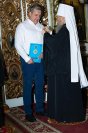 11-В день памяти священномученика Александра, архиепископа Семипалатинского, Глава Казахстанского Митрополичьего округа совершил Литургию в Воскресенском соборе города Семипалатинска 