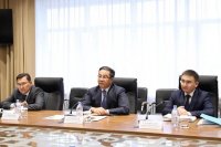 7-Состоялась встреча Главы Православной Церкви Казахстана и Управляющего Усть-Каменогорской и Семипалатинской епархией с акимом Абайской области Н.Т. Уранхаевым