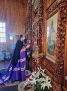 3-В субботу пятой седмицы Великого поста архиепископ Амфилохий совершил Божественную Литургию в Покровском соборе города Усть-Каменогорска 