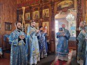 15-В субботу пятой седмицы Великого поста архиепископ Амфилохий совершил Божественную Литургию в Покровском соборе города Усть-Каменогорска 