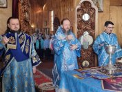 24-В субботу пятой седмицы Великого поста архиепископ Амфилохий совершил Божественную Литургию в Покровском соборе города Усть-Каменогорска 