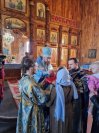 30-В субботу пятой седмицы Великого поста архиепископ Амфилохий совершил Божественную Литургию в Покровском соборе города Усть-Каменогорска 