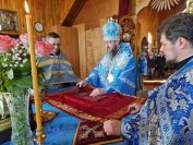 32-В субботу пятой седмицы Великого поста архиепископ Амфилохий совершил Божественную Литургию в Покровском соборе города Усть-Каменогорска 