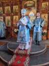 40-В субботу пятой седмицы Великого поста архиепископ Амфилохий совершил Божественную Литургию в Покровском соборе города Усть-Каменогорска 