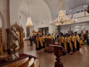 2-Новогодний молебен в главном храме Восточного Казахстана