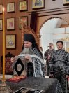 3-Архиепископ Амфилохий совершил первую Литургию Преждеосвященных Даров в наступившей Святой Четыредесятнице