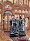 6-Архиепископ Амфилохий совершил первую Литургию Преждеосвященных Даров в наступившей Святой Четыредесятнице