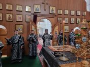 16-Архиепископ Амфилохий совершил первую Литургию Преждеосвященных Даров в наступившей Святой Четыредесятнице