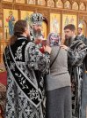 23-Архиепископ Амфилохий совершил первую Литургию Преждеосвященных Даров в наступившей Святой Четыредесятнице