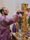 9-В пятое воскресение Святой Четыредесятницы архиепископ Амфилохий возглавил служение Божественной Литургии в главном храме Восточного Казахстана