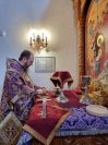 15-В пятое воскресение Святой Четыредесятницы архиепископ Амфилохий возглавил служение Божественной Литургии в главном храме Восточного Казахстана