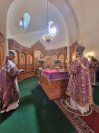 27-В пятое воскресение Святой Четыредесятницы архиепископ Амфилохий возглавил служение Божественной Литургии в главном храме Восточного Казахстана