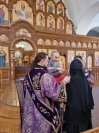 34-В пятое воскресение Святой Четыредесятницы архиепископ Амфилохий возглавил служение Божественной Литургии в главном храме Восточного Казахстана