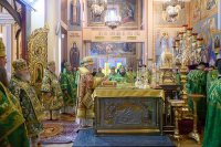 11-Глава и архипастыри Казахстанского Митрополичьего округа молитвенно почтили день памяти пророка Божия Илии