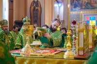 27-Глава и архипастыри Казахстанского Митрополичьего округа молитвенно почтили день памяти пророка Божия Илии