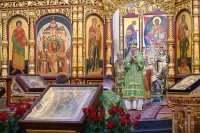 31-Глава и архипастыри Казахстанского Митрополичьего округа молитвенно почтили день памяти пророка Божия Илии