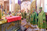 33-Глава и архипастыри Казахстанского Митрополичьего округа молитвенно почтили день памяти пророка Божия Илии