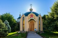 1-Архиепископ Усть-Каменогорский и Семипалатинский Амфилохий принял участие в освящении часовни в честь Воскресения Христова для упокоения останков приснопамятных казахстанских иерархов Х IX-XX веков 