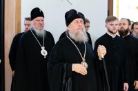 4-Архиепископ Усть-Каменогорский и Семипалатинский Амфилохий принял участие в освящении часовни в честь Воскресения Христова для упокоения останков приснопамятных казахстанских иерархов Х IX-XX веков 