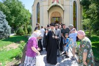 8-Архиепископ Усть-Каменогорский и Семипалатинский Амфилохий принял участие в освящении часовни в честь Воскресения Христова для упокоения останков приснопамятных казахстанских иерархов Х IX-XX веков 