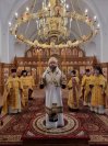 5-В первый день нового года архиепископ Амфилохий совершил Божественную Литургию в Андреевском соборе 