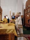 6-В первый день нового года архиепископ Амфилохий совершил Божественную Литургию в Андреевском соборе 