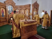 16-В первый день нового года архиепископ Амфилохий совершил Божественную Литургию в Андреевском соборе 
