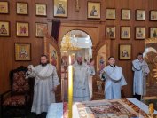 16-В Троицкую родительскую субботу в Андреевском кафедральном соборе были совершены заупокойные богослужения
