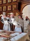30-В Троицкую родительскую субботу в Андреевском кафедральном соборе были совершены заупокойные богослужения