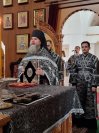 3-В пятницу первой седмицы Великого поста Управляющий Усть-Каменогорской и Семипалатинской епархией совершил Божественную Литургию Преждеосвященных Даров и чин освящения колива в Андреевском кафедральном соборе