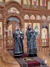 5-В пятницу первой седмицы Великого поста Управляющий Усть-Каменогорской и Семипалатинской епархией совершил Божественную Литургию Преждеосвященных Даров и чин освящения колива в Андреевском кафедральном соборе