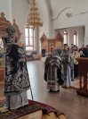 30-В пятницу первой седмицы Великого поста Управляющий Усть-Каменогорской и Семипалатинской епархией совершил Божественную Литургию Преждеосвященных Даров и чин освящения колива в Андреевском кафедральном соборе
