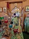 3-Накануне праздника святой Пятидесятницы архиепископ Амфилохий возглавил Всенощное бдение в Троицком соборе города Усть-Каменогорска