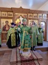 19-Накануне праздника святой Пятидесятницы архиепископ Амфилохий возглавил Всенощное бдение в Троицком соборе города Усть-Каменогорска