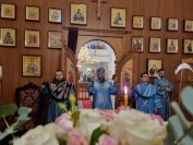 14-В день празднования Введения во храм Пресвятой Богородицы архиепископ Амфилохий возглавил служение Божественной Литургии в главном храме Восточного Казахстана