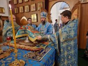 18-В день празднования Введения во храм Пресвятой Богородицы архиепископ Амфилохий возглавил служение Божественной Литургии в главном храме Восточного Казахстана