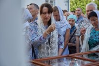5-Архиепископ Усть-Каменогорский и Семипалатинский Амфилохий принял участие в торжествах в честь обретения мощей святого праведного старца Феодора в городе Томске