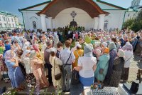 12-Архиепископ Усть-Каменогорский и Семипалатинский Амфилохий принял участие в торжествах в честь обретения мощей святого праведного старца Феодора в городе Томске