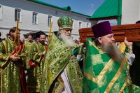 13-Архиепископ Усть-Каменогорский и Семипалатинский Амфилохий принял участие в торжествах в честь обретения мощей святого праведного старца Феодора в городе Томске
