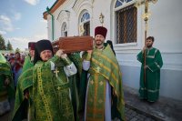 14-Архиепископ Усть-Каменогорский и Семипалатинский Амфилохий принял участие в торжествах в честь обретения мощей святого праведного старца Феодора в городе Томске