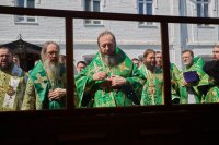 16-Архиепископ Усть-Каменогорский и Семипалатинский Амфилохий принял участие в торжествах в честь обретения мощей святого праведного старца Феодора в городе Томске