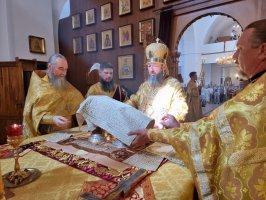 Божественная Литургия в Неделю 9-ю по Пятидесятнице