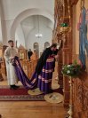 3-«Рождество Твое, Христе Боже наш, возсия мирови свет разума». В ночь на 7 января в Андреевском кафедральном соборе была совершена праздничная Божественная Литургия