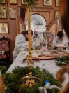 27-«Рождество Твое, Христе Боже наш, возсия мирови свет разума». В ночь на 7 января в Андреевском кафедральном соборе была совершена праздничная Божественная Литургия