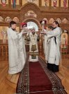 34-«Рождество Твое, Христе Боже наш, возсия мирови свет разума». В ночь на 7 января в Андреевском кафедральном соборе была совершена праздничная Божественная Литургия