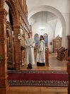 45-«Рождество Твое, Христе Боже наш, возсия мирови свет разума». В ночь на 7 января в Андреевском кафедральном соборе была совершена праздничная Божественная Литургия