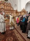 54-«Рождество Твое, Христе Боже наш, возсия мирови свет разума». В ночь на 7 января в Андреевском кафедральном соборе была совершена праздничная Божественная Литургия