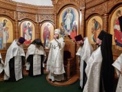 16-Великая вечерня в день Рождества Христова была совершена в главном храме Восточного Казахстана