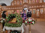 24-Великая вечерня в день Рождества Христова была совершена в главном храме Восточного Казахстана